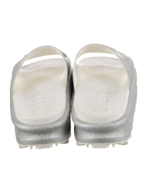 Gucci Interlocking G Logo Glitter Slides