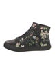 Gucci Flora Knight Print Canvas Sneakers