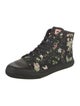 Gucci Flora Knight Print Canvas Sneakers