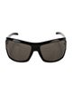 Gucci Interlocking G Logo Shield Sunglasses