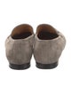 Gucci Horsebit Accent Suede Loafers