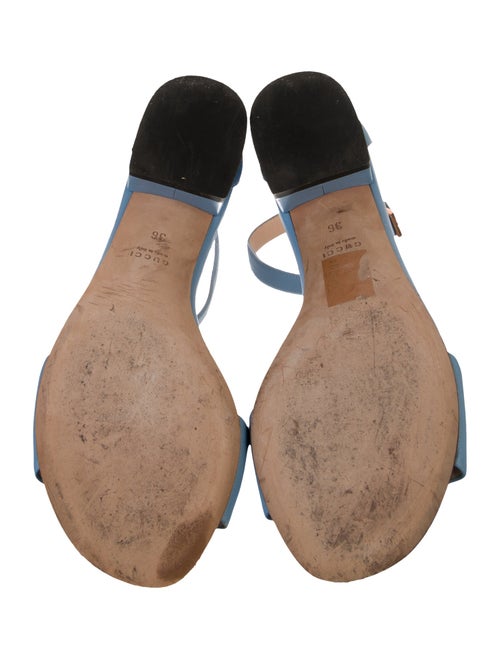 Gucci Leather Sandals