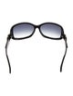 Gucci Interlocking G Logo Shield Sunglasses
