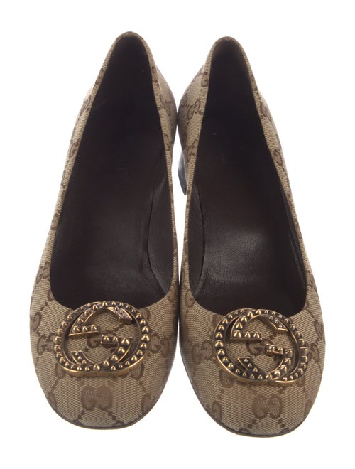 Gucci GG Canvas Canvas Pumps