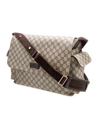 Gucci GG Supreme Diaper Bag