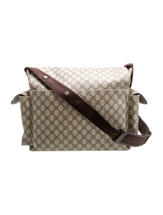 Gucci GG Supreme Diaper Bag