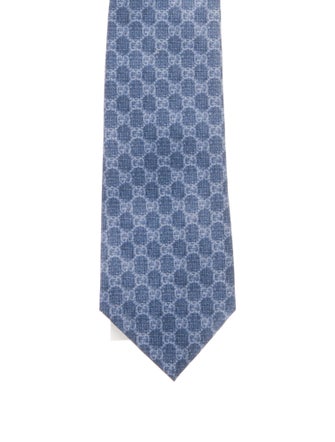 Gucci Pattern Print Tie