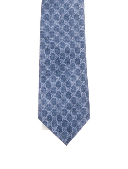 Gucci Pattern Print Tie