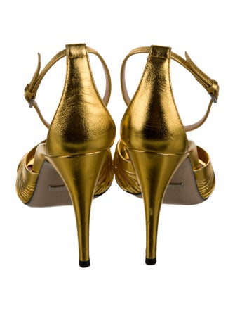 Gucci Leather Sandals