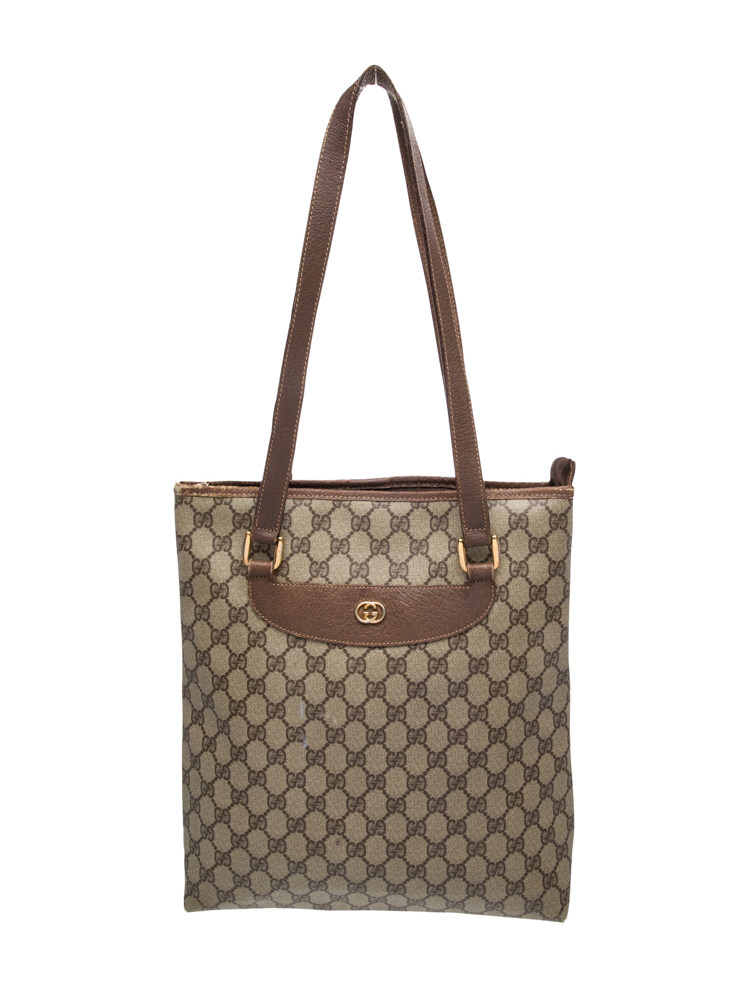 Gucci GG Supreme Shoulder Bag Vintage