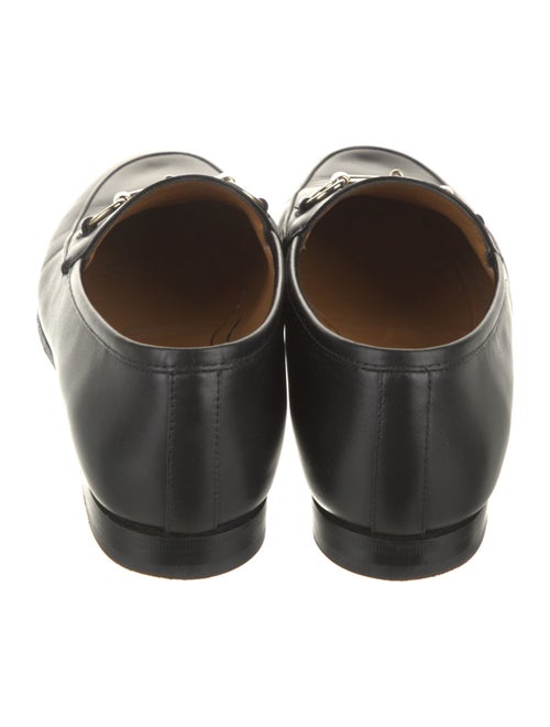 Gucci Horsebit Accent Leather Loafers