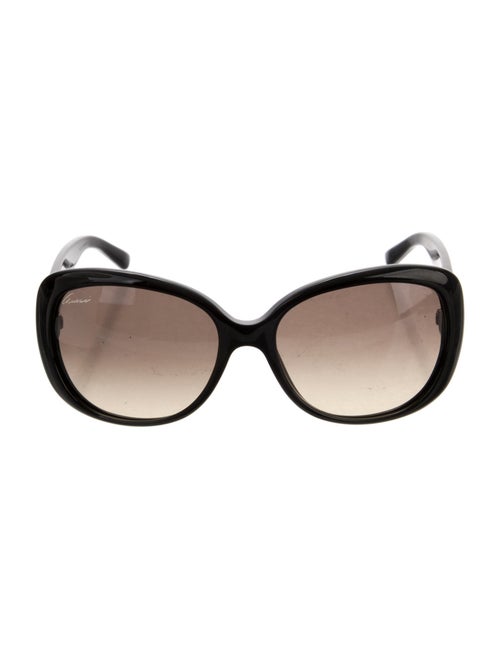 Gucci Web Accent Oversize Sunglasses