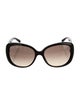 Gucci Web Accent Oversize Sunglasses