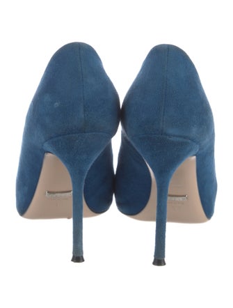 Gucci Dionysus Accent Suede Pumps