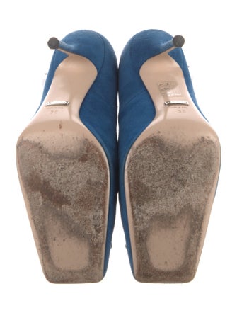 Gucci Dionysus Accent Suede Pumps