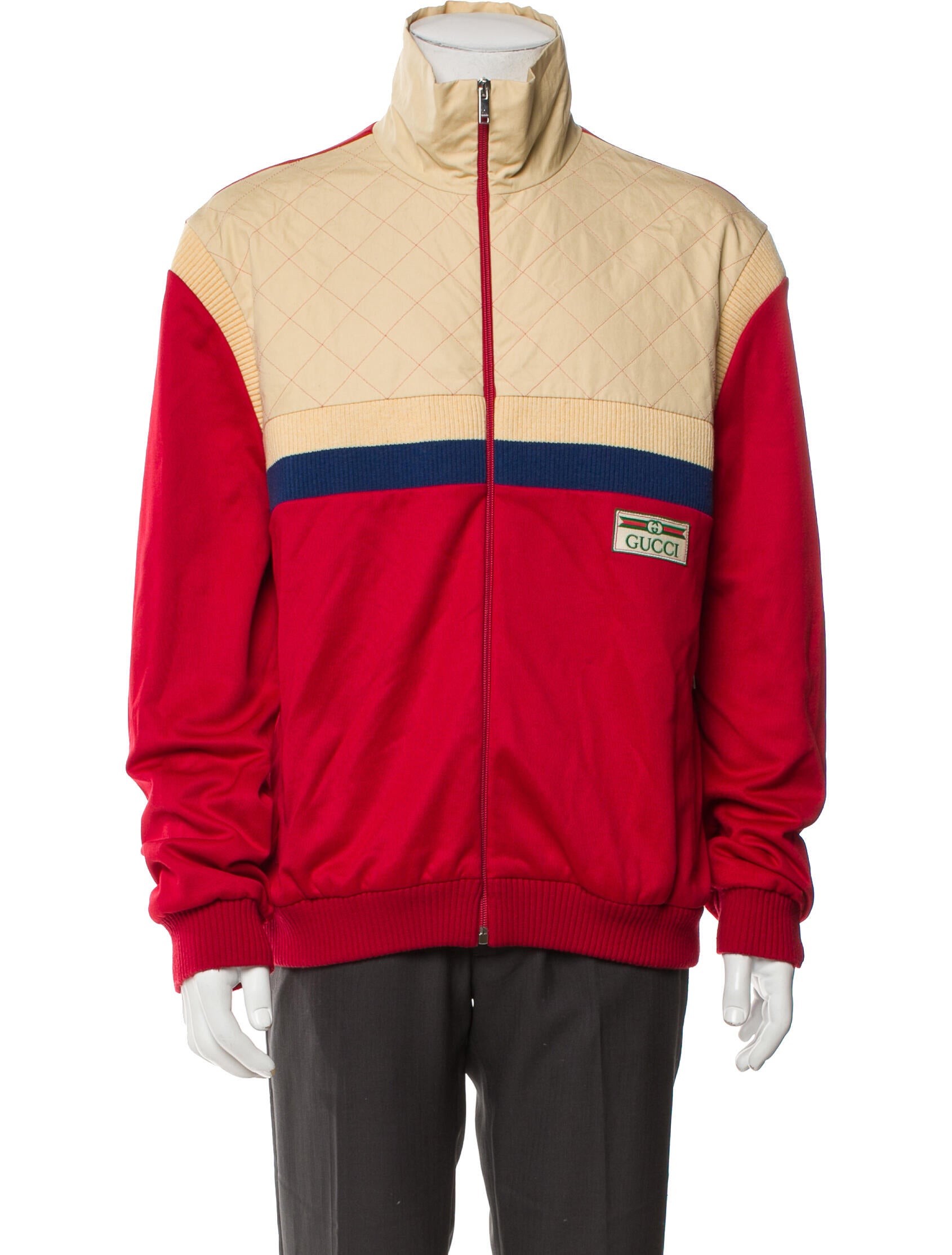 Gucci 2020 Signature Logo Windbreaker