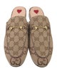 Gucci GG Canvas Canvas Mules