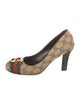 Gucci GG Canvas Canvas Pumps
