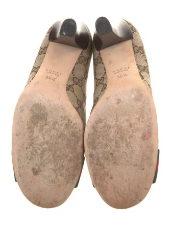 Gucci GG Canvas Canvas Pumps