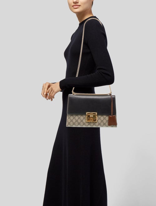 Gucci GG Supreme Padlock