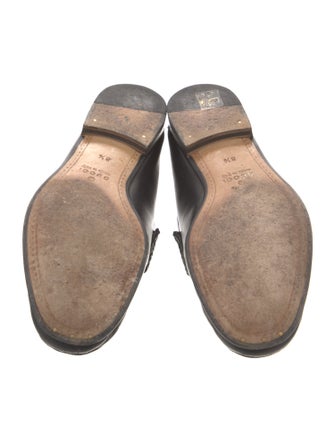 Gucci 1955 Horsebit Accent Leather Dress Loafers
