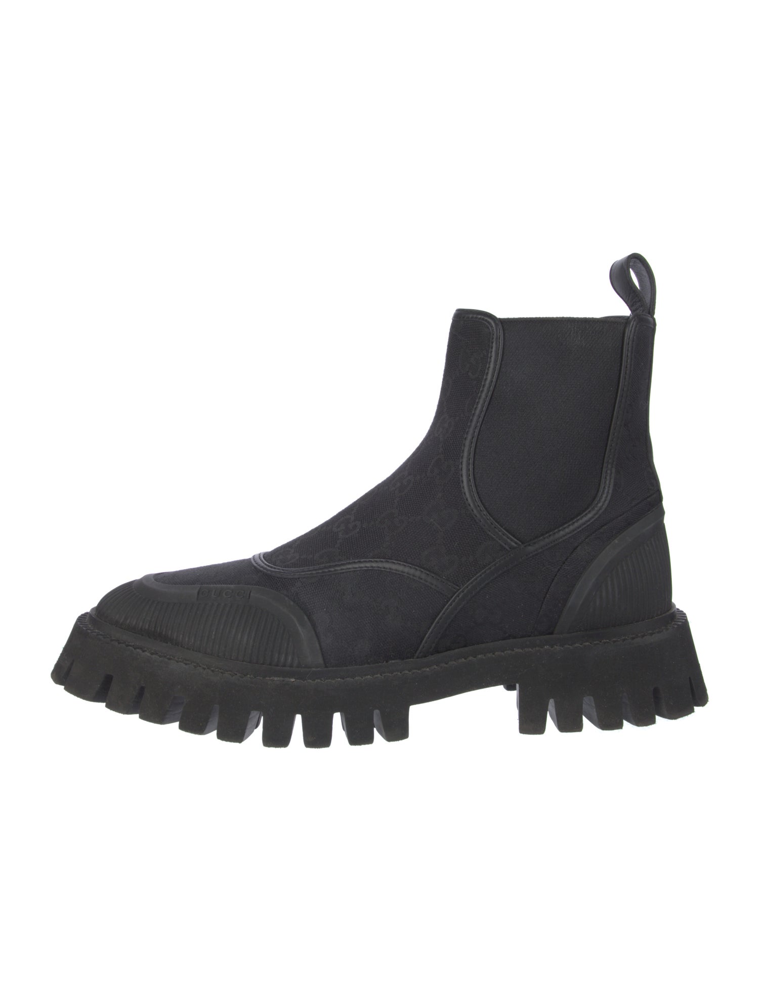 Gucci GG Canvas Canvas Chelsea Boots