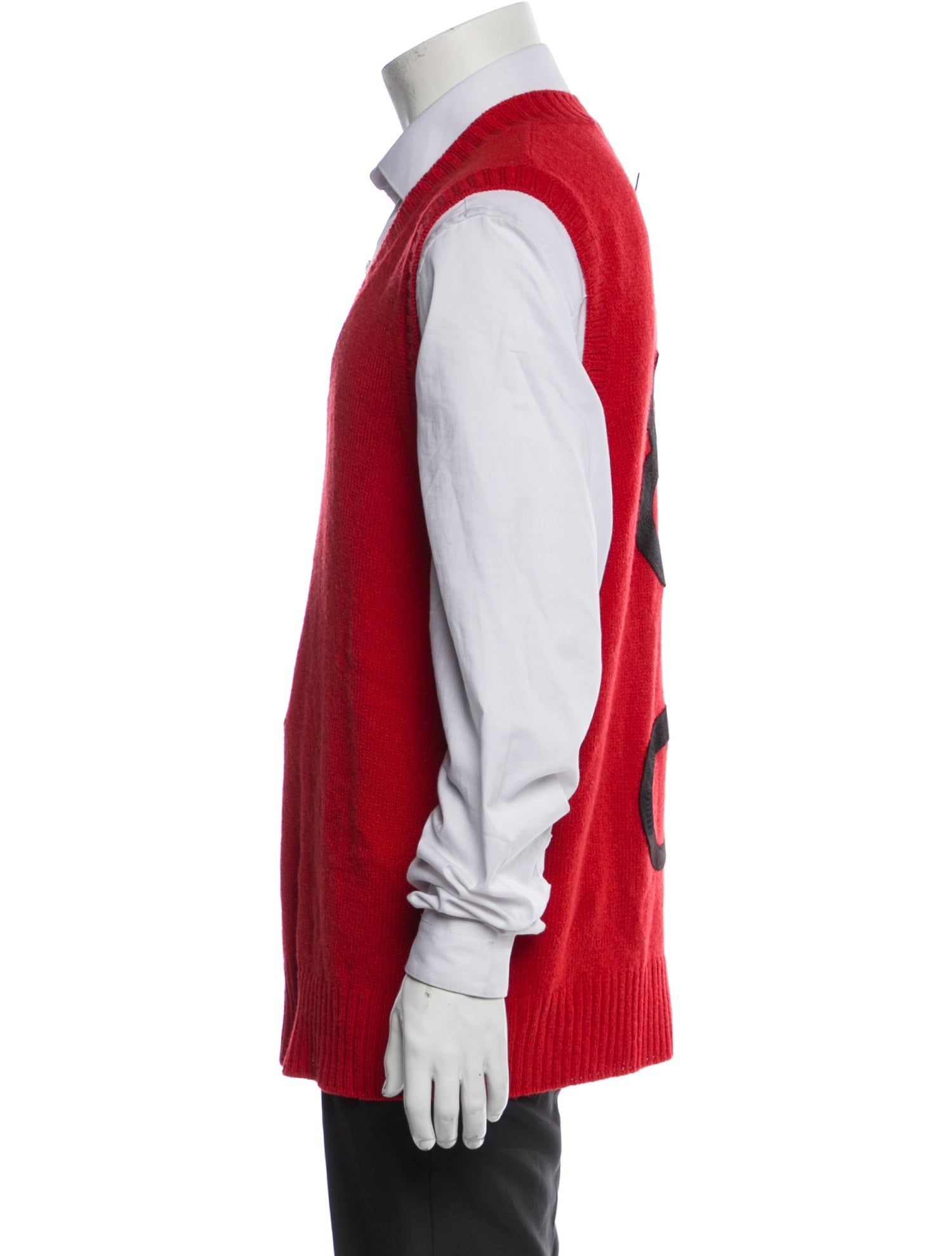 Gucci Kingsnake Wool Sweater Vest