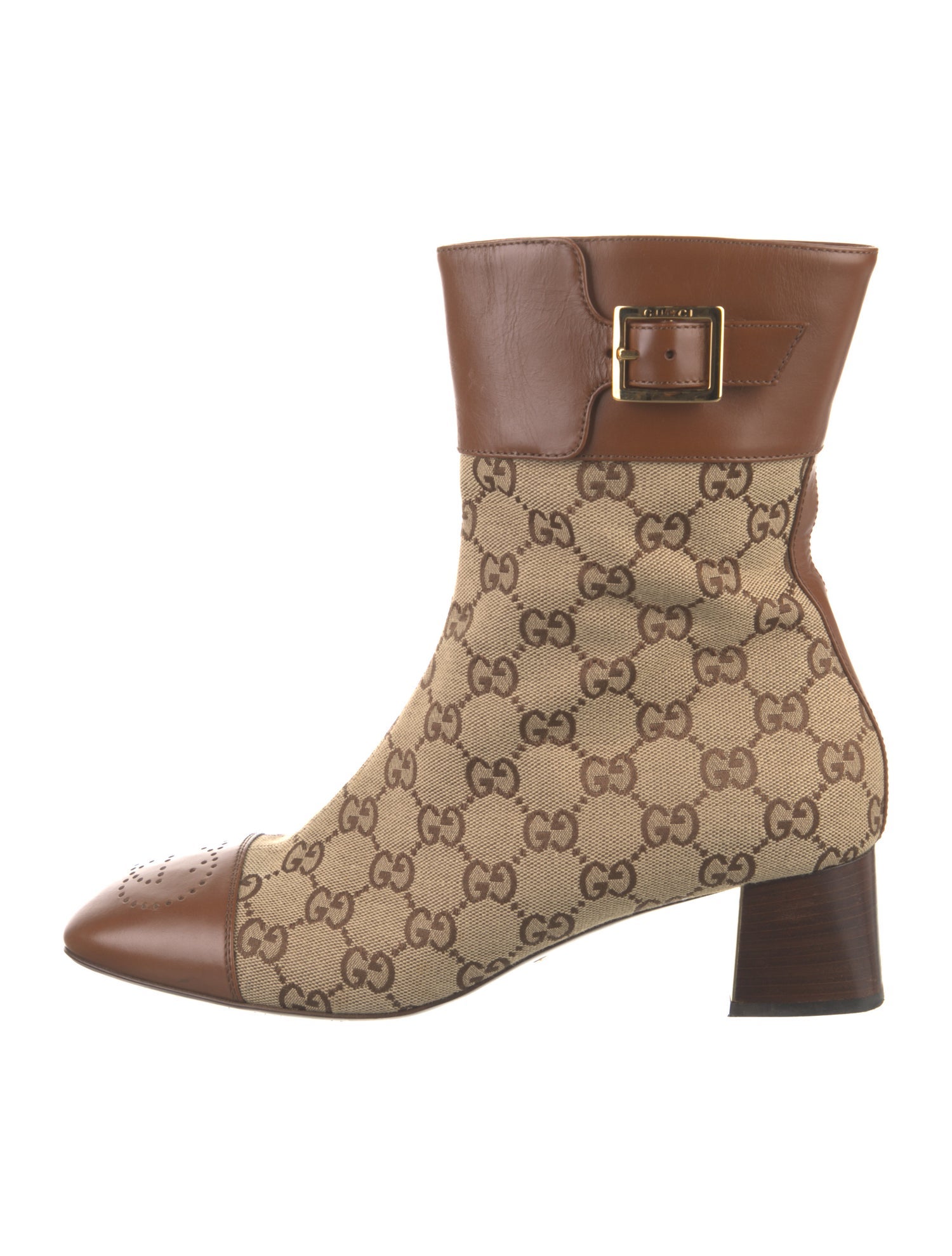 Gucci GG Canvas Canvas Boots