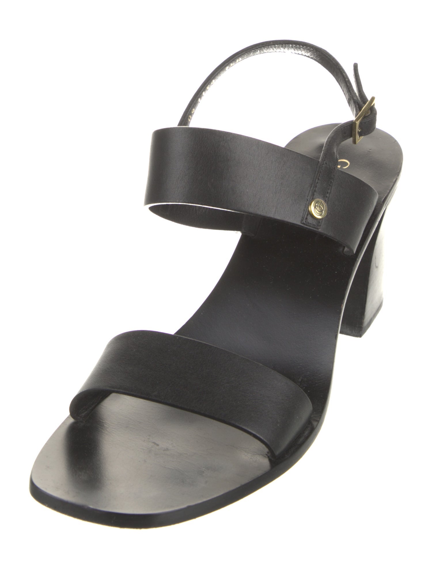 Gucci Leather Slingback Sandals