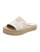 Gucci Interlocking G Logo Canvas Espadrilles