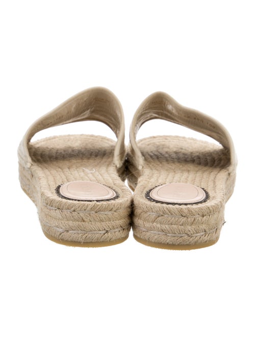 Gucci Interlocking G Logo Canvas Espadrilles