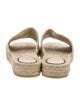 Gucci Interlocking G Logo Canvas Espadrilles