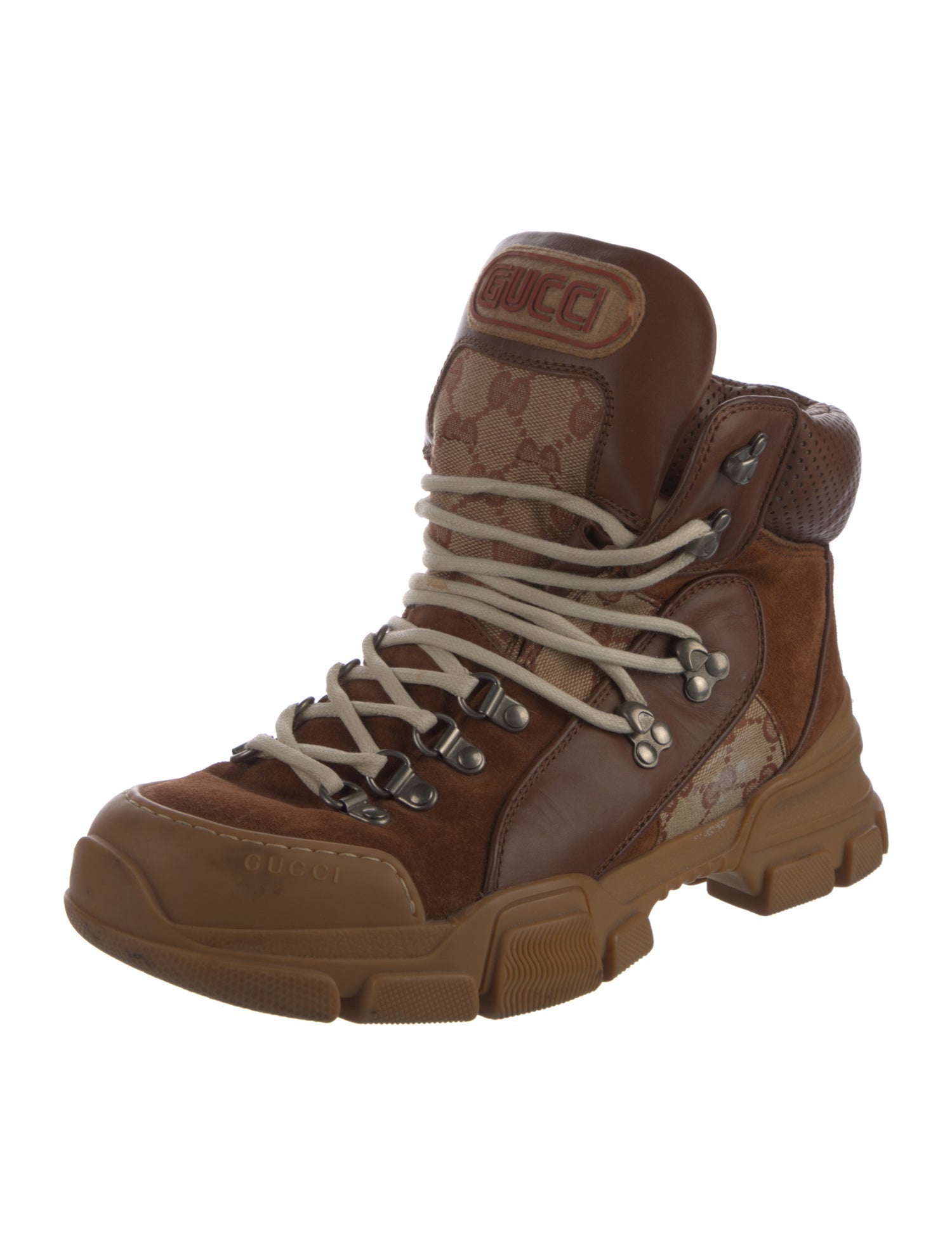 Gucci Suede Hiking Boots