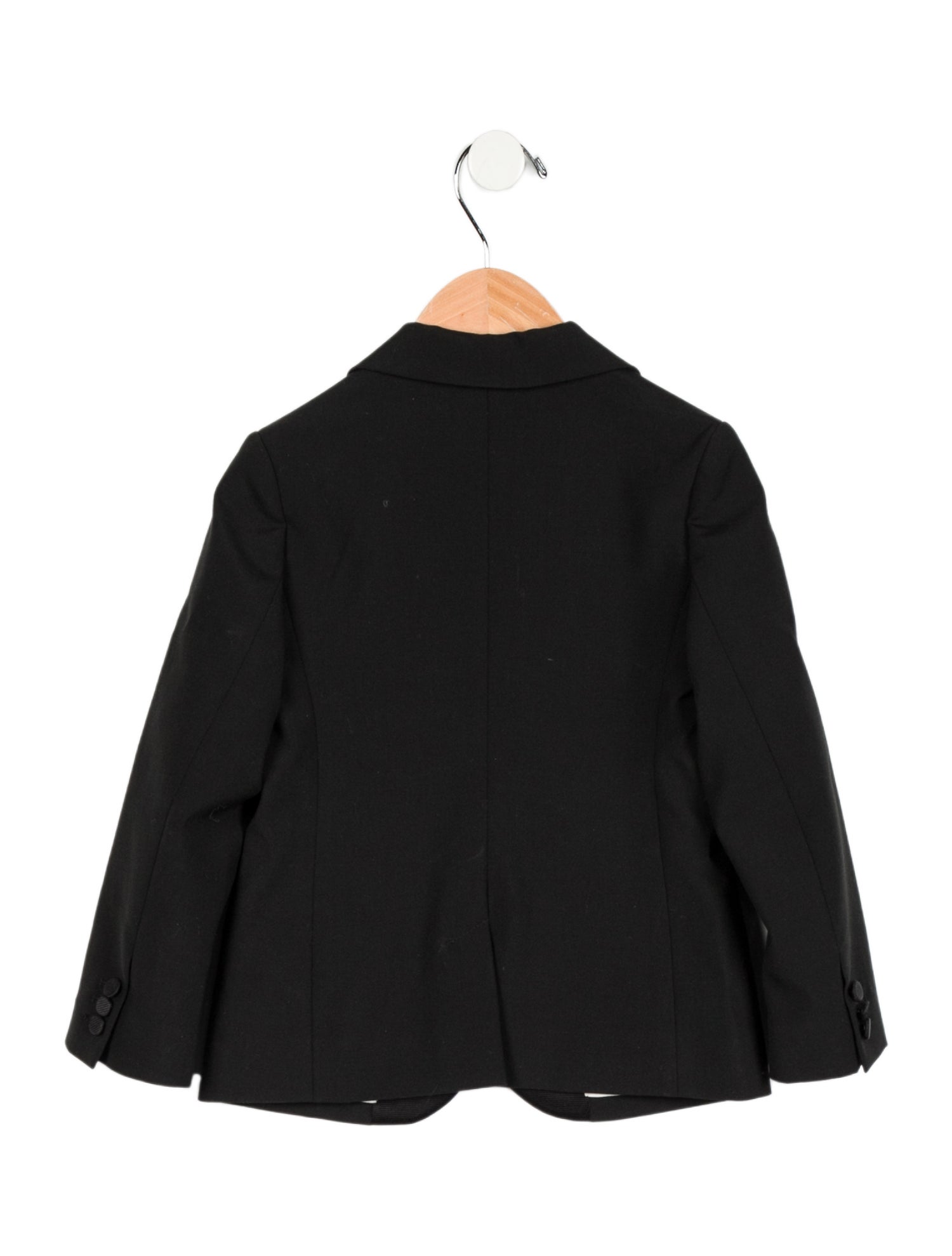 Gucci Toddler Boys' Solid Wool Blazer Jacket