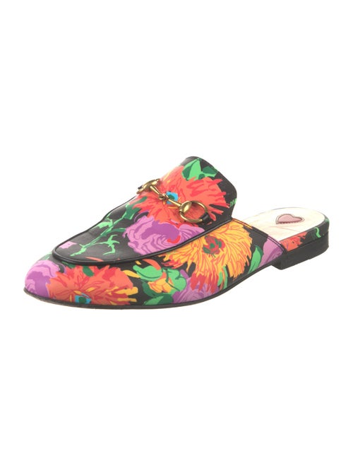 Gucci Horsebit Accent Leather Mules