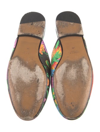 Gucci Horsebit Accent Leather Mules
