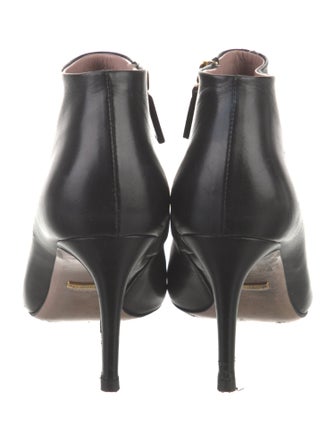 Gucci Leather Studded Accents Boots