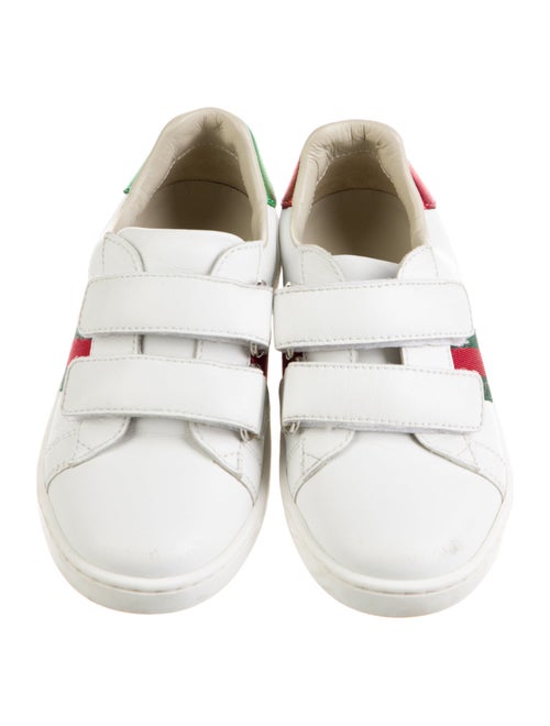 Gucci Boys' Low Top Leather Sneakers