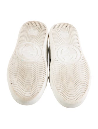 Gucci Boys' Low Top Leather Sneakers