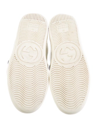 Gucci Girls' Leather Low Top Sneakers