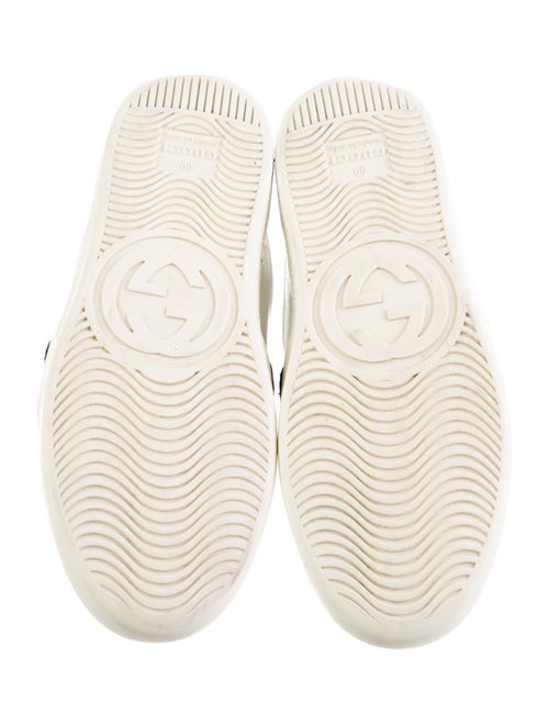 Gucci Girls' Leather Low Top Sneakers