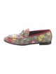 Gucci Flora Print Loafers