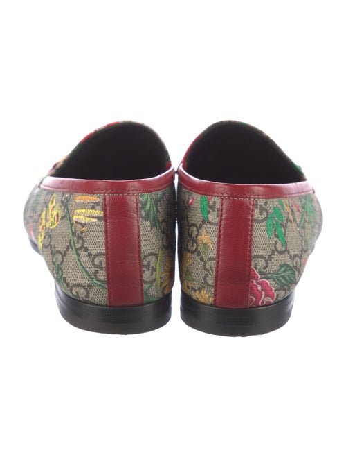 Gucci Flora Print Loafers