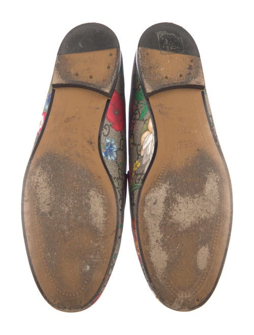 Gucci Flora Print Loafers