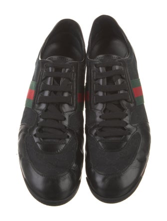 Gucci GG Canvas Leather Sneakers