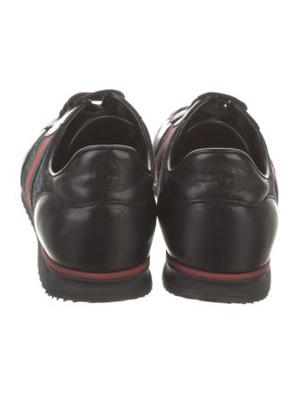 Gucci GG Canvas Leather Sneakers