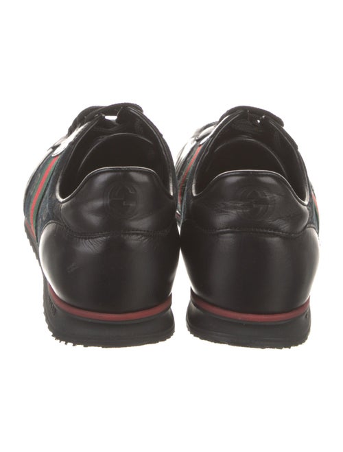 Gucci GG Canvas Leather Sneakers