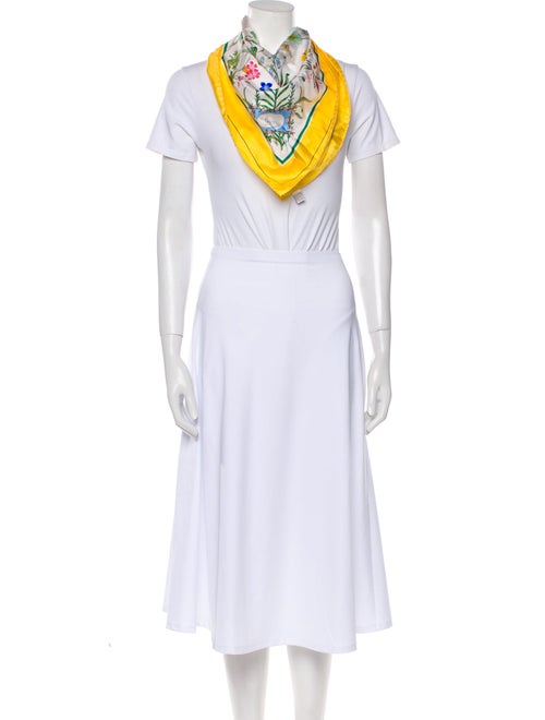 Gucci Silk Floral Print Bandana