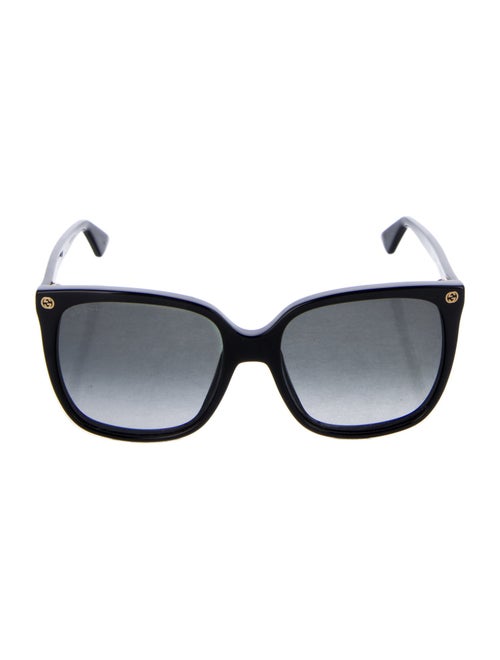 Gucci Interlocking G Logo Square Sunglasses