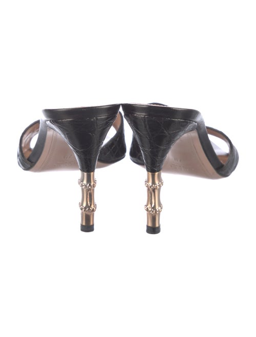 Gucci 2024 Bamboo Accent Slides